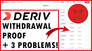 Revisione del prelievo Deriv: 3 problemi principali e tutorial per i trader