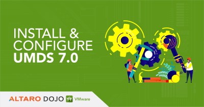 How to install and configure Update Manager Download Service (UMDS) 7.0