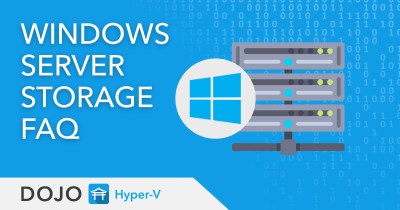 Your Windows Server Software-Defined Storage Questions Answered
