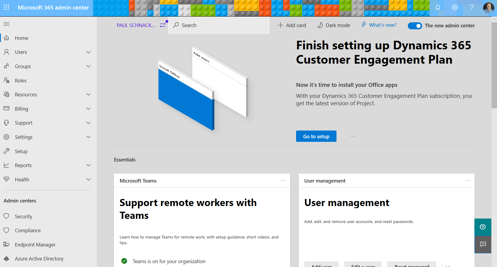 Microsoft 365 Management Portal