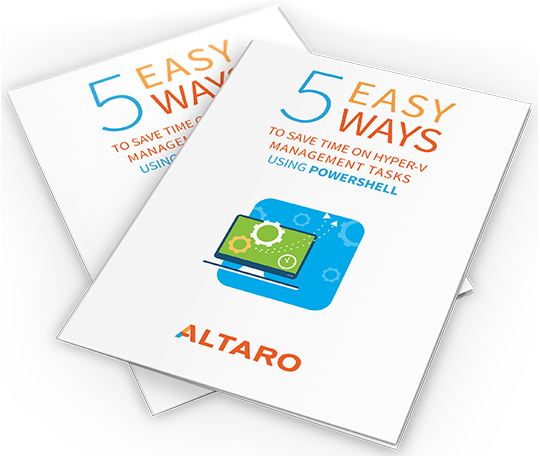 Hyper-V Ebook 5 Easy Ways Cover