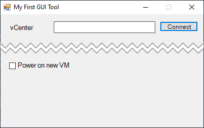 GUI, Deploy New VM