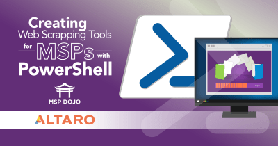 Creating Web Scraping Tools for MSPs with PowerShell