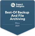 Expert Insights Best-Of Backup and File Archiving Fall 2021