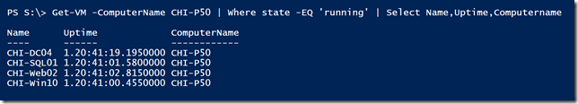 A simple PowerShell pipelined expression