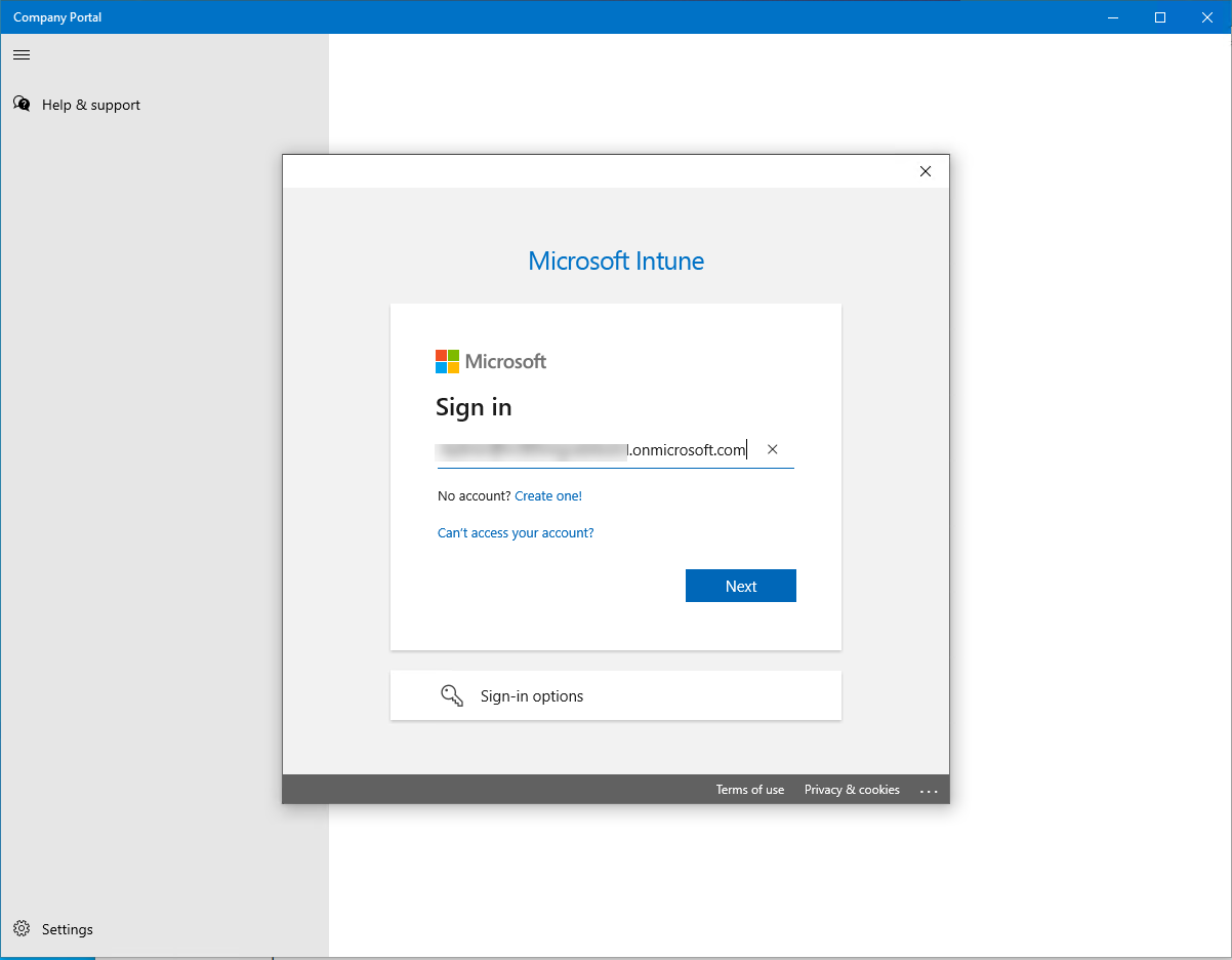 Sign in with your Microsoft 365 credentials to login to your account
