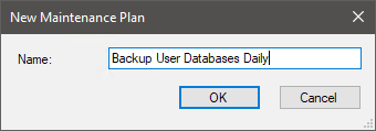 SQL Server Backup User Databases Daily