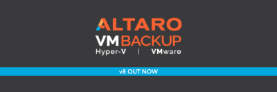 Announcing Altaro VM Backup v8